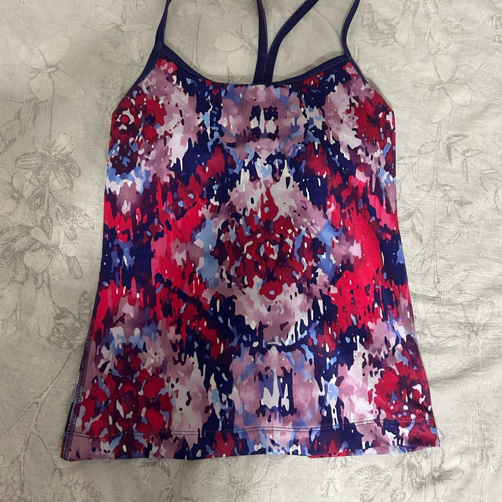 Pink and Purple Camo Active Tank